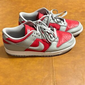 Nike Dunk Low “Varsity Red and Silver”
